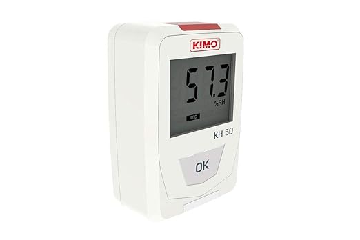 Temperature and Humidity Datalogger/Reusable datalogger/Temp Logger (Range: -20 to +70°C) for Food Industry, Pharma Industry, Process and Storage of Sensible Goods | Model: Kimo KH50 - Image 2