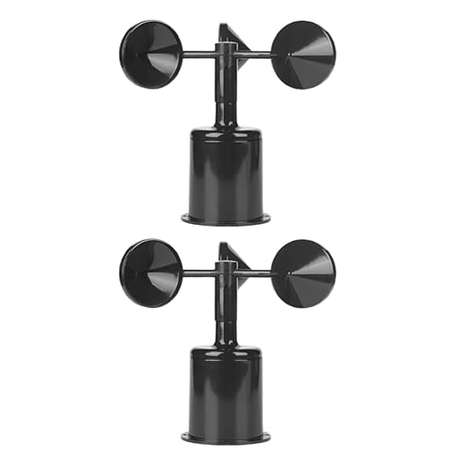 VANZACK 2pcs Wind Indicator Shell for Wind Anemometer Material for Environmental Monitoring and Weather Stations Replacement by VANZACK
