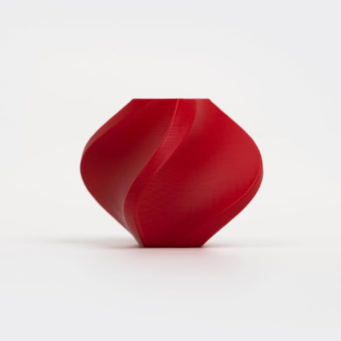 R3D PLA Filament 1.75mm, 0-370 mm/s High Speed PLA Printing, Dimensional Accuracy +/- 0.02mm, 1KG (2.2lbs) Clear Plastic Spool 3D Printer Filament (Red) - Image 2