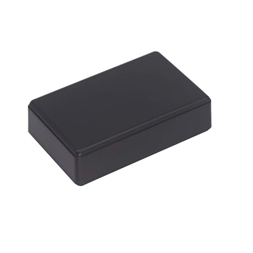 Zulkit 5Pcs Project Boxes ABS Plastic Electrical Project Case Power Junction Box Black 3.62 x 2.28 x 0.91 inch(92 x 58 x 23mm) - Image 3