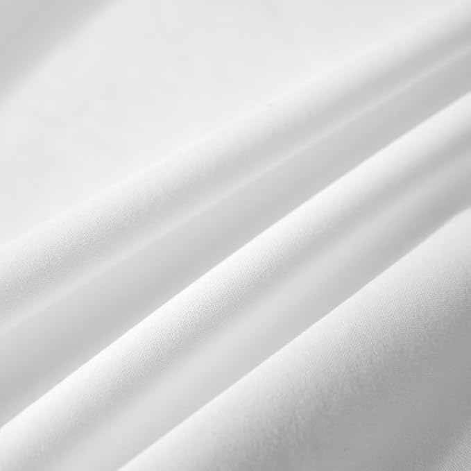 WenBags Lightweight Waterproof Flat Sheet 70 * 90 Inches Queen Size-Mattress Protector for Bed & Couch, Pet Hair Resistant Cover Ideal for Dogs & Cats, Perfect for Hotels & Hospitals (White) - Image 9