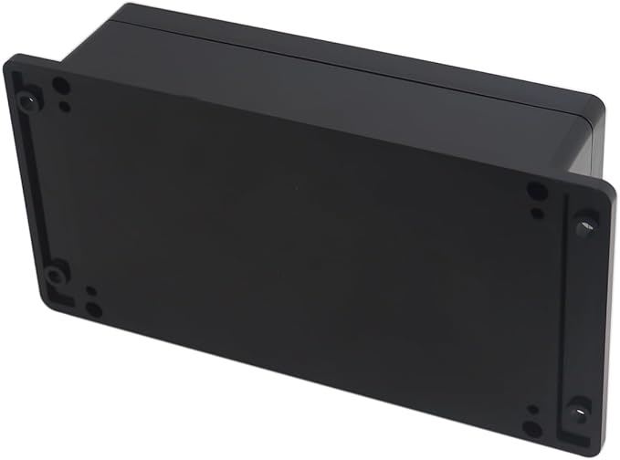 Project Box ABS Plastic Black Electrical Boxes IP65 Waterproof DIY Electronic Junction Box Power Enclosure with Fixed Ear 7.9x4.7x2.2inch (200x120x56 mm) - Image 5