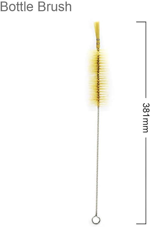 ULAB Scientific Lab Cleaning Brush Set, 7 Sizes for Different use, one Beaker Brush, one Buret Brush, one Cylinder Brush, Four Tube Brushes, UCB1001 - Image 3