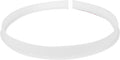 Bathroom Strip Shower Drain Accessories Toilet Sealing Strip Curved Water Retaining Bar for Home by GRIRIW