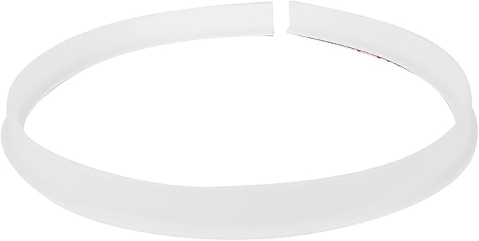 Bathroom Strip Shower Drain Accessories Toilet Sealing Strip Curved Water Retaining Bar for Home by GRIRIW