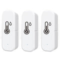 ZigBee Indoor Temperature and Humidity Sensor,Compatible with Alexa and Google Home,for Home,Greenhouses Accessories,Garages,Office 3Pack(No Include Battery) by Unknown
