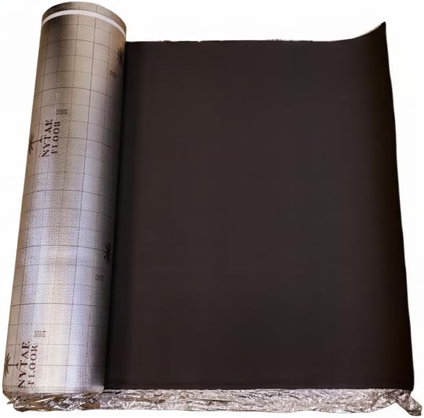 Silver Pad 200, EVA 2mm Underlayment with Silver Film – Sound Reduction, Cold Block, Moisture Barrier for Laminate, Engineered Wood & Vinyl Flooring (No Attached Pad), 200 Sqft Roll, - Image 2