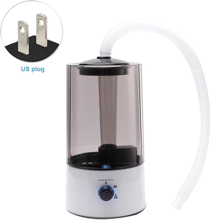 EKDJKK 4L Reptile Humidifier Fogger, Large Size High Pressure Silent Reptile Tank with Humidity Control and Hose for Reptiles, Amphibians, Herps, Compatible with All Terrariums, Cages, Enclosures - Image 9