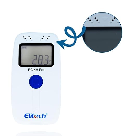 Pack of (10) RC-4H Pro High-Performance Multi-Use Temperature & Humidity Data Logger | Thermal Mapping/Area Mapping (Range: −30ºC to +60ºC) for Laboratories, Cold Storage & Breeding Industry - Image 2
