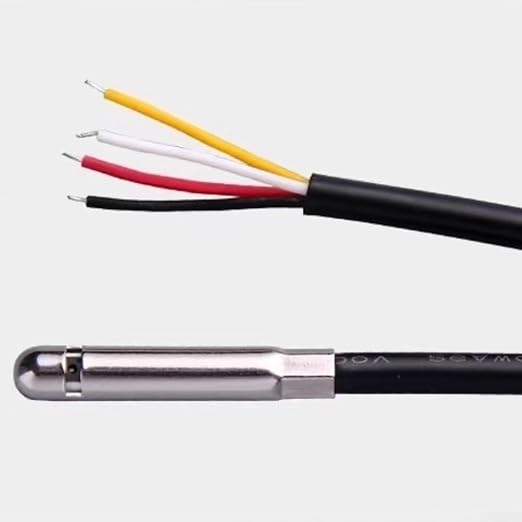 Environmental Sensor, Temperature Humidity and Pressure Sensor I2C Stainless Steel Waterproof Module for Industrial HVAC Automotive Weather Monitoring - Image 2