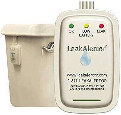 LeakAlertor 6000 Toilet Leak Detector – Installs in Seconds, No Tools Required / Detects Leaks, Running Toilets, and Other Problems That Cause High Water Bills / Visual & Audible Alerts - Image 2