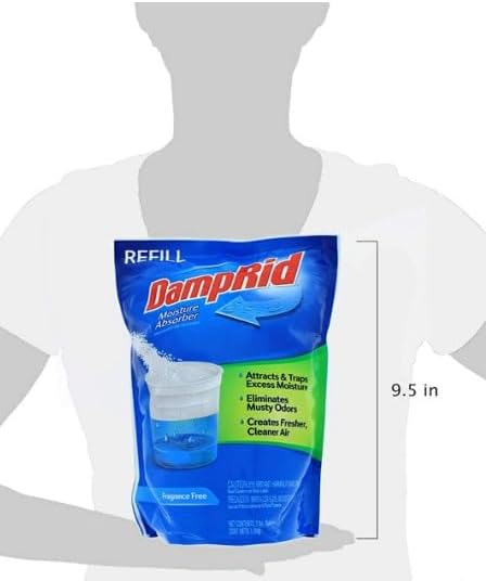 DampRid FG30K Moisture Absorber Refill, 42-Ounce - Image 2