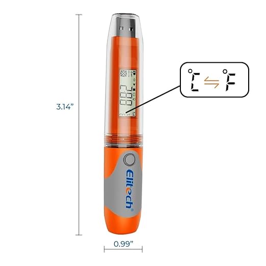 (Pack of 30) Multi Use Temperature & Humidity Data Logger (Range: -30℃ to 70℃) Thermal Mapping | Area Mapping USB Plug & Play for Pharmaceuticals | Cold Chain Temperature Logger | Model: RC-51H - Image 3