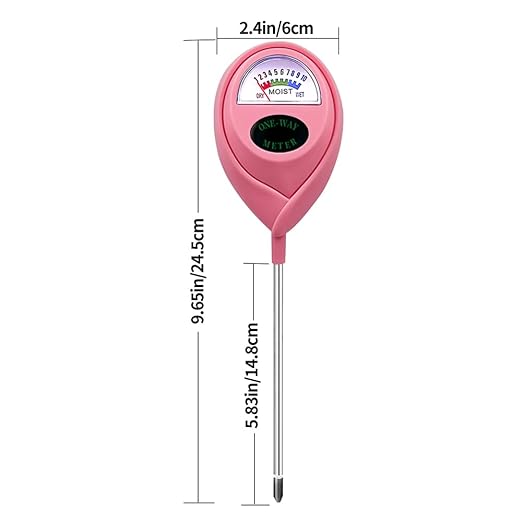 Soil Moisture Meter, Garden Plant Water Meter, Plants Moisture Meter, Lawn Soil Tester, Soil Water Gauge for Potted Plants, Plant Moisture Monitor No Battery Required Free Plant Watering Guide - Image 7