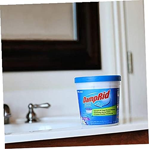 DampRid Lavender Vanilla Refillable Absorber Traps Moisture for Fresher, Cleaner Air, 4 Pack, Blue, 10.5 Ounces - Image 8