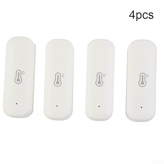 4 pcsWiFi Hygrometer Thermometer Sensor, Smart Temperature Humidity Monitor, Indoor Sensor for Room Greenhouse Incubator for Tuya WiFi Temperature and Humidity Detector - Image 7