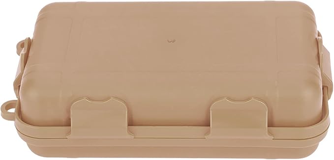 Water - Tight Storage Box | EDC Outdoor Survival Container for Electronics/Fishing Gear/Camping | Particle - Protected & Shock - Absorbing Dry Box with Silicone Gasket, 2 Sizes (Large - Image 2