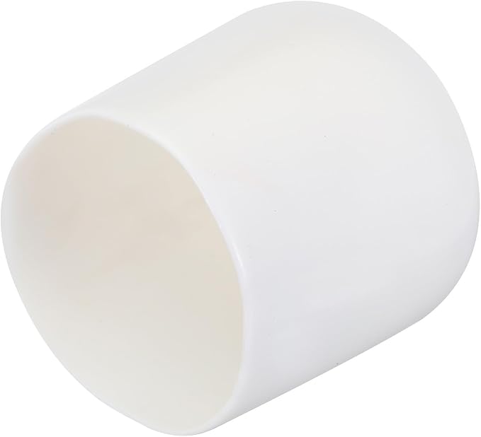 uxcell 20pcs Rubber End Caps 38mm ID Vinyl Round Tube Bolt Cap Cover Screw Thread Protectors White by uxcell