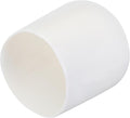 uxcell 20pcs Rubber End Caps 38mm ID Vinyl Round Tube Bolt Cap Cover Screw Thread Protectors White by uxcell