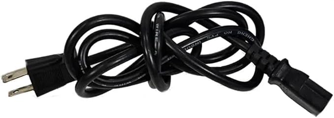 AC in Power Cord Cable Charger Compatible with ToLife TZ-C2 TZC2 95 OZ 95OZ Water Tank Quiet Small Dehumidifiers for Basement Home Bathroom with Auto Shut Off 7 Colors LED Light Dehumidifier by Unknown