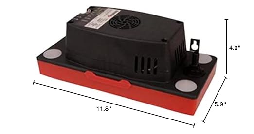 AprilAire 4856 Low Profile 120V Dehumidifier Condensate Pump for AprilAire Crawl Space, Basement, Whole-House Dehumidifier Models E070, E080, E100, E130, 1820, 1830, 1850, 1852, 1870, 1872 - Image 10
