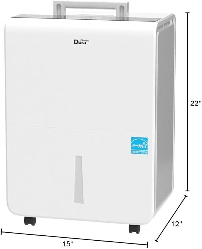 Dehumidifier for Basement,Energy Star Certified for 4500 Sq.Ft Large Room, MAX to 70 Pints/day, included 16.4 Feet Drain Hose and Pump,White - Image 9