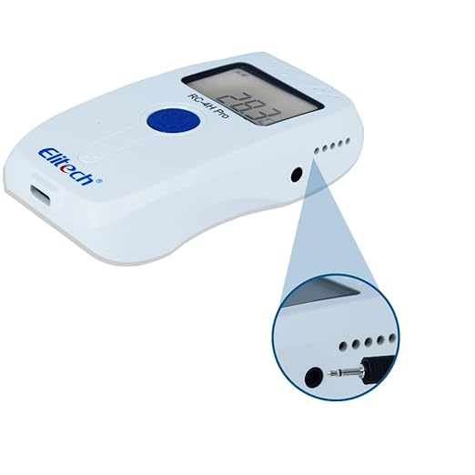Pack of (20) Elitech RC-4H Pro High-Performance Multi-Use Temperature & Humidity Data Logger | Thermal Mapping/Area Mapping (Range: −30ºC to +60ºC) for Laboratories, Cold Storage & Breeding Industry - Image 2