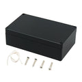 Junction Box, Zulkit Project Box IP65 Waterproof Outdoor Box ABS Plastic Electrical Boxes Electronic Enclosure Black 7.9 x 4.7 x 2.2 inch(200 x 120 x 56 mm)(Pack of 1) by Zulkit