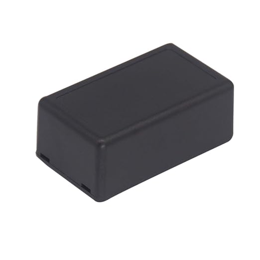 Zulkit 8Pcs Project Boxes ABS Plastic Electrical Project Case Power Junction Box Black 2.40 x 1.41 x 0.98 inch (61 x 36 x 25 mm) - Image 3