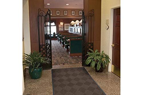 NoTrax 168 Opus™ Rubber-Backed Entrance Mat, for Home or Office 3' X 4' Brown - Image 5
