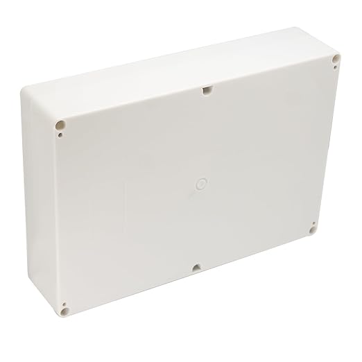Project Box IP65 Waterproof Junction Box ABS Plastic Electrical Boxes DIY Electronic Project Case Power Enclosure White 10.35x7.17x2.36 inch (263 x 182 x60 mm) - Image 7