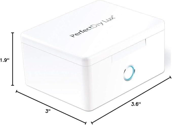 PerfectDry LUX | World's Fastest Hearing Aid Dryer, Dehumidifier Accessory | UV-C Ultraviolet Light Box Kit | Removes Sweat & Moisture from Hearing Aids, Wireless Earbuds, Ear Amplifiers - Image 8