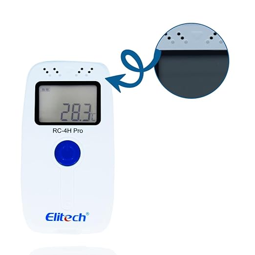 RC-4H Pro High-Performance Multi-Use Temperature & Humidity Data Logger | Thermal Mapping/Area Mapping (Range: −30ºC to +60ºC) for Laboratories, Cold Storage & Breeding Industry - Image 7