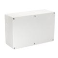 Project Box IP65 Waterproof Junction Box ABS Plastic Electrical Boxes DIY Electronic Project Case Power Enclosure White 9.06x5.90x3.43 inch (230 x 150 x87 mm) by Raculety