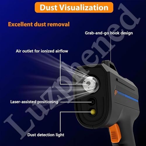 Anti-Static Gun - Handheld Static Eliminator for Electronics, Precision Machinery & Assembly - Effective Air Gun for Electronic Labs & Anti-Static Balancer - Image 5