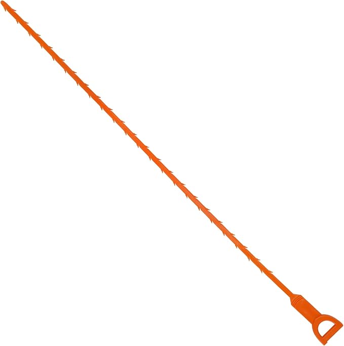 Drain Clog Remover, 25.2inch Flexible Long Pipe Snake Hair Clogs Catcher Cleaner Tool for Toilet, Kitchen Sink, Bathroom Tub, Sewer Drain by Haomaomao