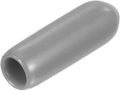 uxcell 20pcs Rubber End Caps Protective Caps 3.5mm ID Vinyl PVC Round Tube Bolt Cap Cover Screw Thread Protectors, Light Grey by uxcell