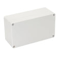 Project Box IP65 Waterproof Junction Box ABS Plastic Electrical Boxes DIY Electronic Project Case Power Enclosure White6.22x3.54x2.36 inch (158 x 90 x60 mm) by Raculety