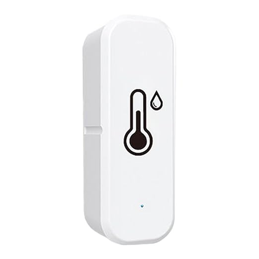 Smart Sensor - WiFi Temperature Sensor, Wireless Humidity Monitoring, Remote Control Device, Data Storage Export, High Precision Tool, Automation Accessory for Indoor Use, 2.76x0.98 Inches by Unknown