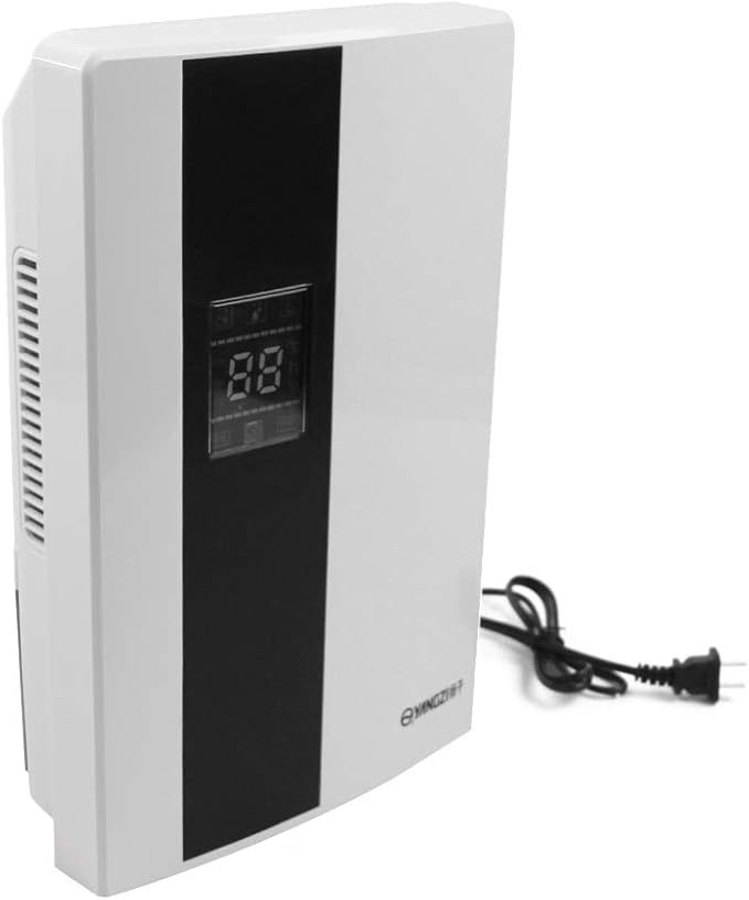 2.2L Dehumidifier for Home, Basement and Room 323ft², with Drain Hose, Timer, Intelligent Humidity Control and Large Water Tank, Small Dehumidifiers with LCD Display - Image 5