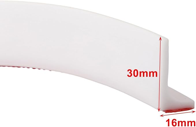 Shower Water Retention Strip - Silicone Multi-Color Water Containment - Fits Various Shower Areas for Bathroom Use(White 300cm) - Image 7
