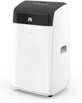 GAOMON 14000 BTU Portable Air Conditioners With Remote Control,3-In-1 Free Standing Cooling AC Unit With Fan & Dehumidifier,Smart/Sleep Mode,3 Speed,Auto Swing,Large Room,Office,Garage,Black Lid by GAOMON
