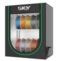 3D Printer 10 roll Pack Storage Box, 3D Printing Filament Storage Rack Dustproof and Waterproof Box for Storage and Easy to Store by Lutyr