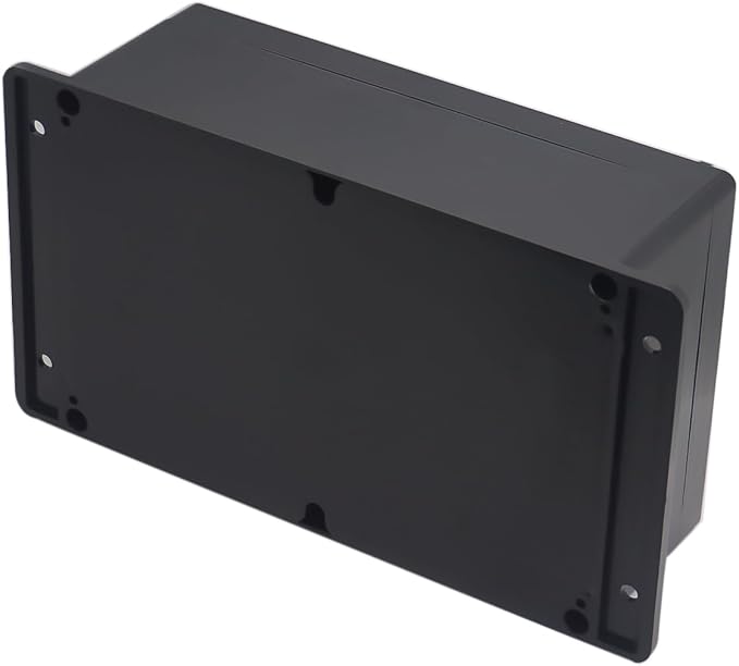 Project Box ABS Plastic Black Electrical Boxes IP65 Waterproof DIY Electronic Junction Box Power Enclosure with Fixed Ear 9.1x5.9x3.4inch (230x150x87 mm) - Image 5