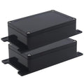 Watertight Junction Box, IP67 Waterproof Project Box Durable ABS Plastic Electronic Enclosure Case for DIY Electrical Project with Wall Fixed Ear 5.91" x 3.94" x 1.73"(150 x 100 x 44 mm) 2Pcs by YETLEBOX