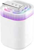 Silent Cool Mist Humidifier for Large Rooms and Offices, 3L for Ultra Quiet Humidifier with Triple Nozzle Design, Night Light, Automatic Shut-Off, USB Powered – White by Unknown