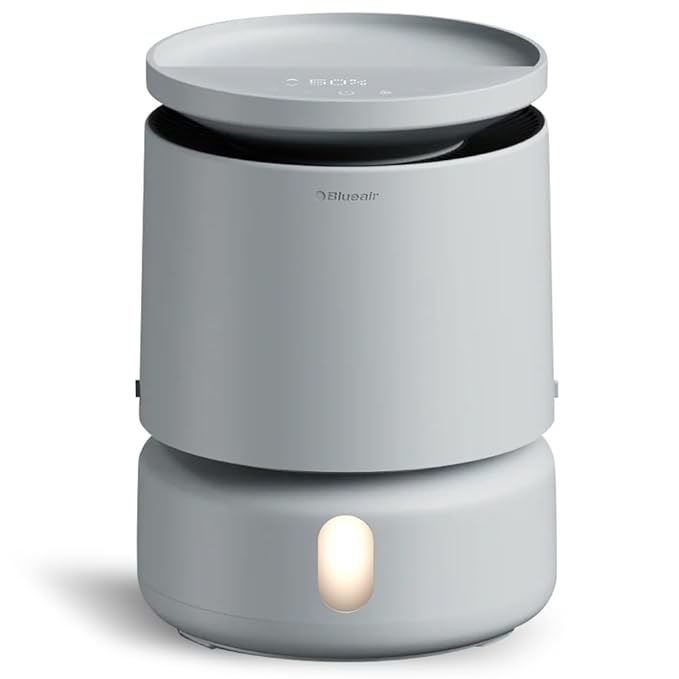 BLUEAIR Room Humidifier - DreamWell - 48Hr Top-Fill Mist-Free InvisibleMist Technology Aroma Stone for Essential Oils and Soothing Mood Lighting - Quiet Operation for Bedroom and Home Use, Grey - Image 4