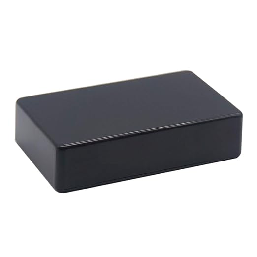 Zulkit 5Pcs Project Boxes ABS Plastic Electrical Project Case Power Junction Box Black 3.94 x 2.36 x 0.98 inch (100 x 60 x 25mm) - Image 3