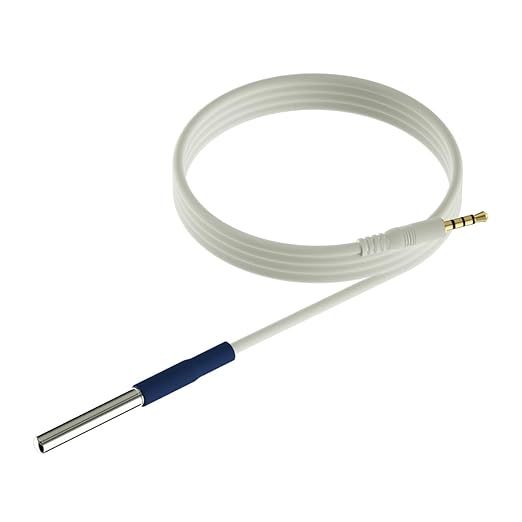 External Temperature Sensor Probe – Waterproof, Wide Range (-40°F to 248°F), 16ft Length for Aquarium,Greenhouse, Farm, Freezer & Industrial Use, Only for FALA IOT Detector, 5 Meters by FALAIOT