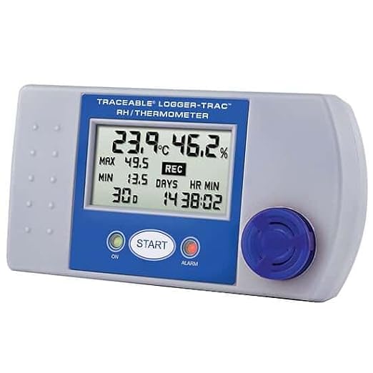 Traceable Temperature and Relative Humidity Data Logger with Calibration by Digi-Sense